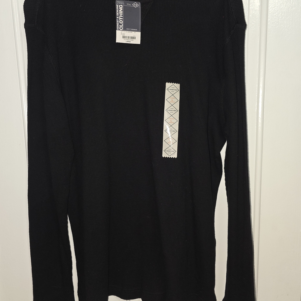 🌟🌟St. John's Bay Men's Black Crewneck Sweater🌟🌟